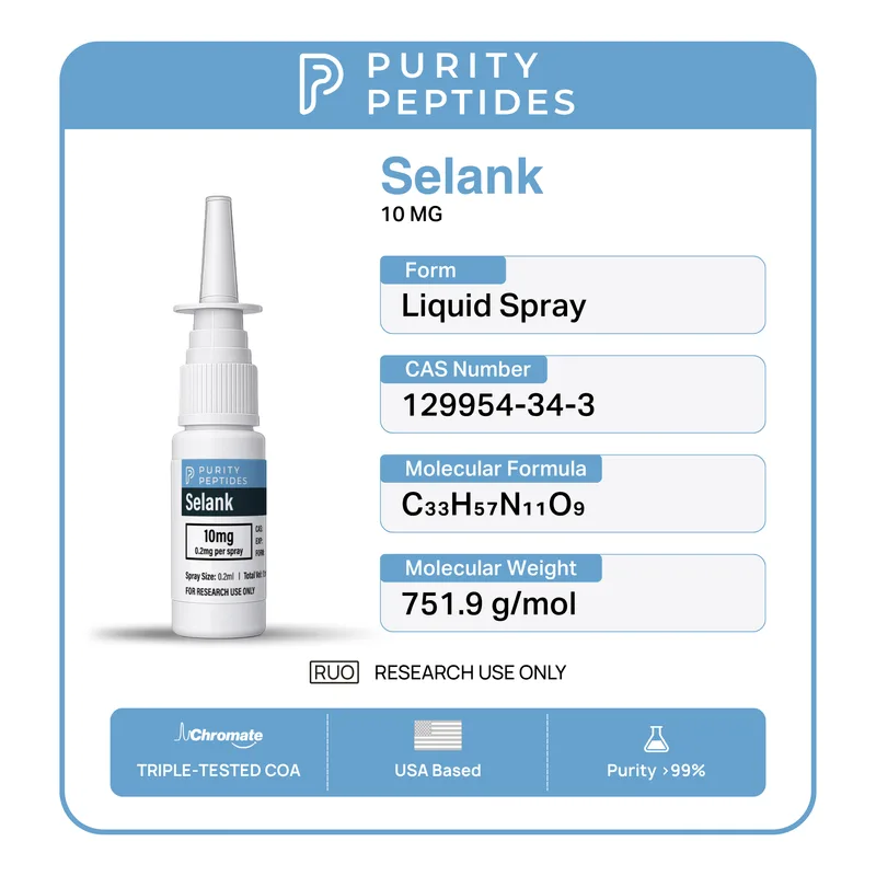 Selank Nasal Spray 10mg - Image 2